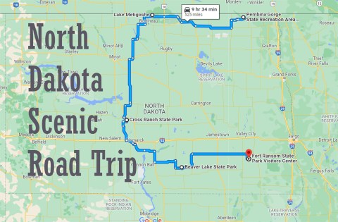 The Scenic Road Trip That Will Make You Fall In Love With The Beauty Of North Dakota All Over Again