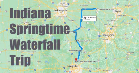 The 3-Hour Road Trip To The Some Of The Most Beautiful Waterfalls Is A Glorious Spring Adventure In Indiana