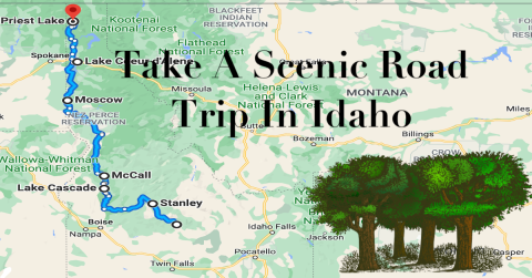 The Scenic Road Trip That Will Make You Fall In Love With The Beauty Of Idaho All Over Again