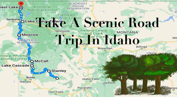The Scenic Road Trip That Will Make You Fall In Love With The Beauty Of Idaho All Over Again