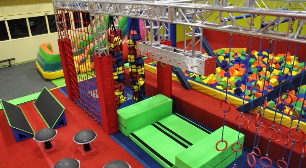 The Massive Indoor Playground In Connecticut With Endless Places To Play