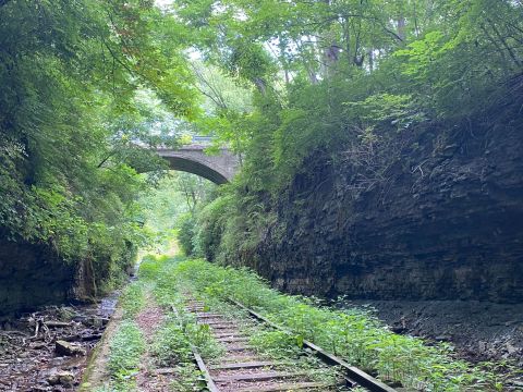 Follow This Abandoned Railroad Trail For One Of The Most Unique Hikes In Indiana