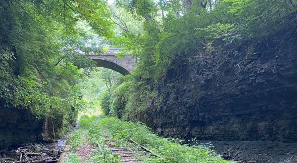 Follow This Abandoned Railroad Trail For One Of The Most Unique Hikes In Indiana