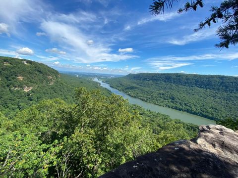 Explore The Rainbow Lake Trail At Prentice Cooper State Forest In Tennessee, Then Get A Bird's-Eye View From Edwards Point