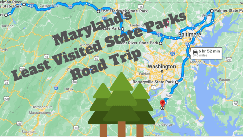 Take This Unforgettable Road Trip To 8 Of Maryland's Least-Visited State Parks
