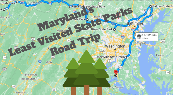 Take This Unforgettable Road Trip To 8 Of Maryland’s Least-Visited State Parks