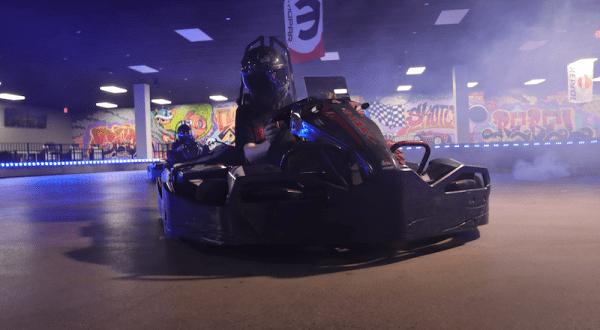 Reach Speeds Of 30 MPH On This Adrenaline-Fueled Electric Go-Kart Track In Michigan