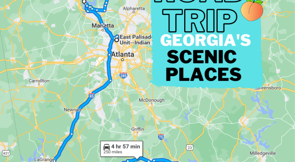 The Scenic Road Trip That Will Make You Fall In Love With The Beauty of Georgia All Over Again
