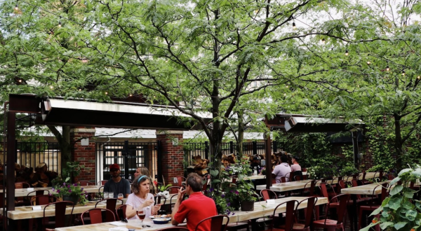 Sip Beer Under A Canopy Of Trees At The Enchanting Market Garden Brewery In Ohio