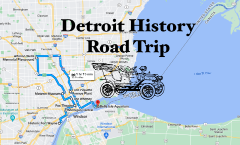 This Road Trip Takes You To The Most Fascinating Historical Sites Around Detroit