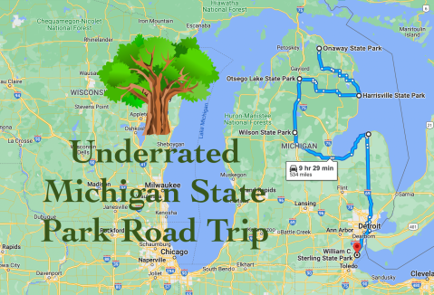 Take This Unforgettable Road Trip To 6 Of Michigan’s Least-Visited State Parks
