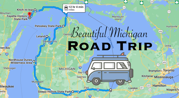 The Scenic Road Trip That Will Make You Fall In Love With The Beauty Of Michigan All Over Again