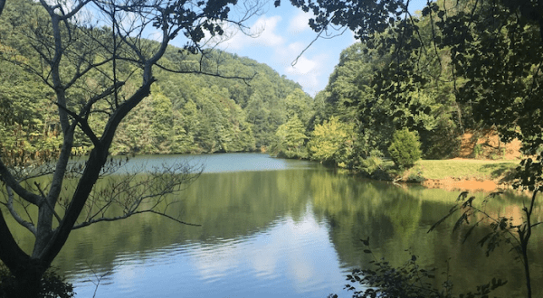 Steele Creek Lake Is A Beautiful Lake Nestled In The Tennessee Mountains