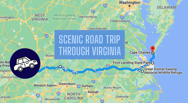 The Scenic Road Trip That Will Make You Fall In Love With The Beauty Of Virginia All Over Again