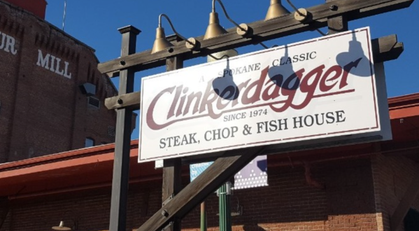 Enjoy Waterfront Dining At Clinkerdagger In Washington, Then Walk Along Spokane River At Sunset