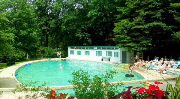 Enjoy Cool, Crisp Water At The Historic Capon Springs Mountain Resort In West Virginia