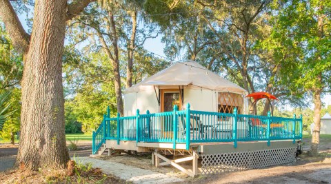Go Glamping At These 5 Campgrounds In Florida With Yurts For An Unforgettable Adventure