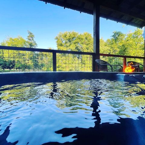 There's A Hot Mineral Bath Hiding In The North Carolina Mountains Where You Can Camp Year-Round
