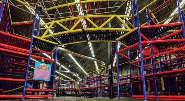 The Massive Indoor Playground In Texas With Endless Places To Play