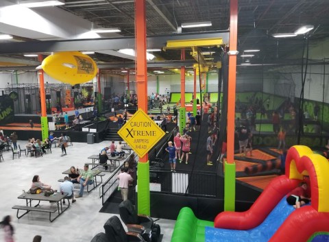 The Massive Indoor Playground In Alabama With Endless Places To Play