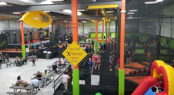 The Massive Indoor Playground In Alabama With Endless Places To Play