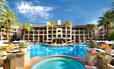 With 6 Swimming Pools And A White Sand Beach, The Fairmont Scottsdale Princess Hotel Is A Little Slice Of Arizona Paradise