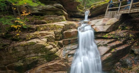 8 Easy-Access New Hampshire Waterfalls That Are Perfect For A Summer Adventure