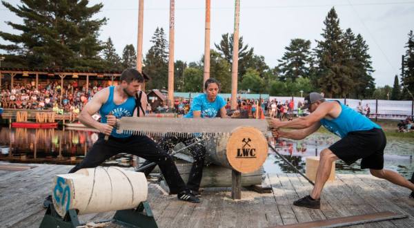 Lumberjack World Championships In Wisconsin Is One Of The Largest Lumberjack Festivals In The U.S.