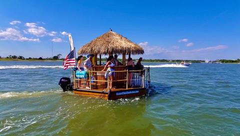 A Floating Bar In South Carolina, Cruisin Tikis Charleston Is The Perfect Spot To Spend A Hot Day