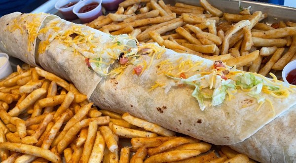 The Eight-Pound Burrito At Craves In Wyoming Is Insane And Outrageously Delicious