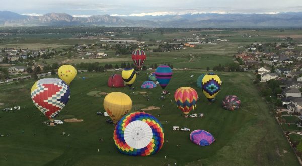 This Old-School Colorado Town Fair And Hot Air Balloon Launch Is A Great Way To Kick Off Summer