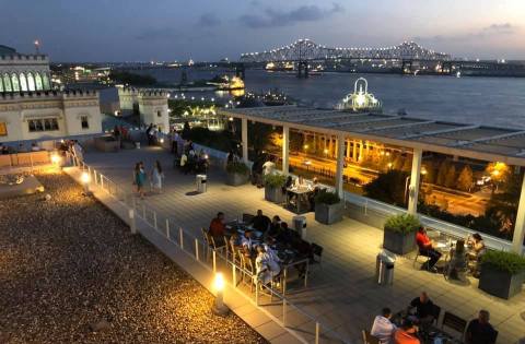 Overlook The Baton Rouge Skyline At This Exceptional Louisiana Restaurant