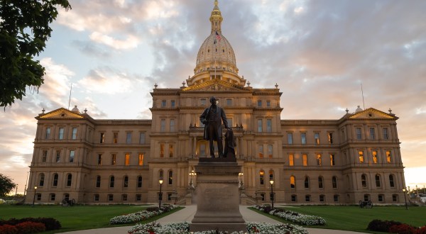 One Of America’s First Fireproof Buildings, The Michigan State Capitol Was A True Feat Of Engineering