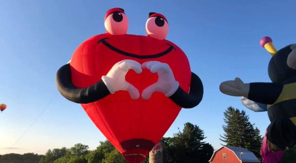 The Sky Will Be Filled With Colorful And Creative Hot Air Balloons At the Taste and Glow Balloon Fest In Wisconsin
