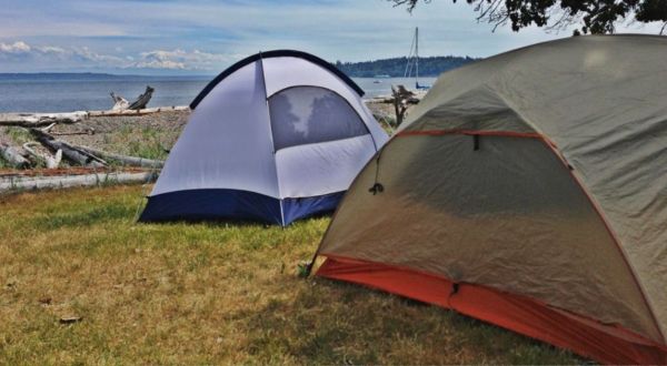 9 Spectacular Spots In Washington Where You Can Camp Right On The Beach