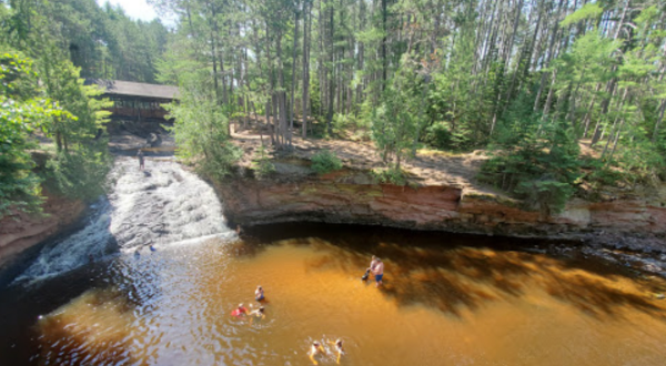 These 3 Waterfall Swimming Holes In Wisconsin Are Perfect For A Summer Day