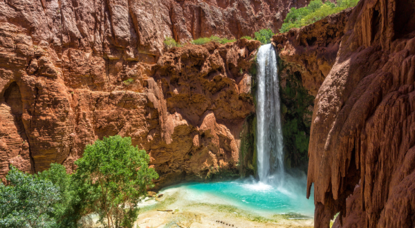 6 Waterfall Swimming Holes In Arizona That Will Make Your Summer Complete