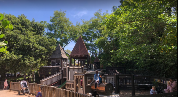 This Family-Friendly Park In Northern California Has A Wooden Fort, Vista Towers, And More