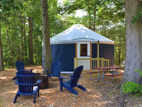 Go Glamping At These 3 Campgrounds In Maryland With Yurts For An Unforgettable Adventure