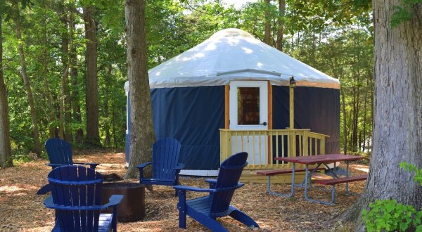 Go Glamping At These 3 Campgrounds In Maryland With Yurts For An Unforgettable Adventure