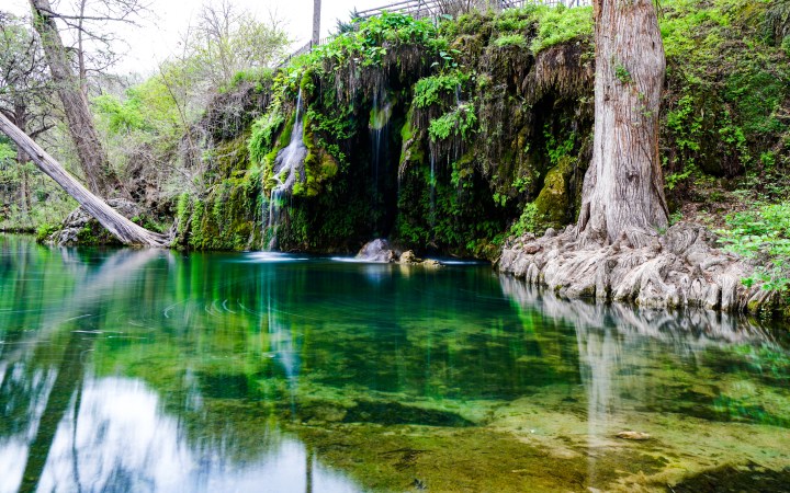 texas waterfall road trip