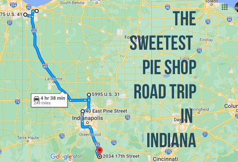The Ultimate Pie Shop Road Trip In Indiana Is As Charming As It Is Sweet