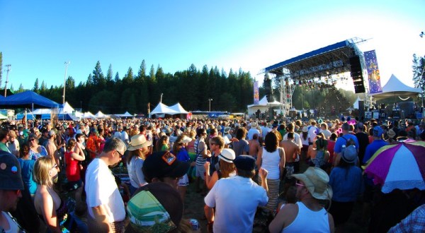 The High Sierra Music Festival In Northern California Is One Of The Largest Music Festivals In The U.S.