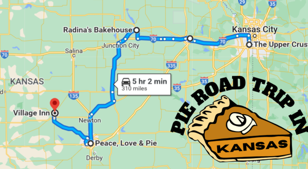 The Ultimate Pie Shop Road Trip In Kansas Is As Charming As It Is Sweet