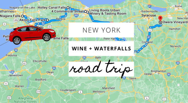 Explore New York’s Best Waterfalls And Wineries On This Multi-Day Road Trip