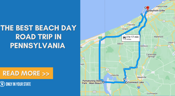 This Road Trip Will Give You The Best Pennsylvania Beach Day You’ve Ever Had