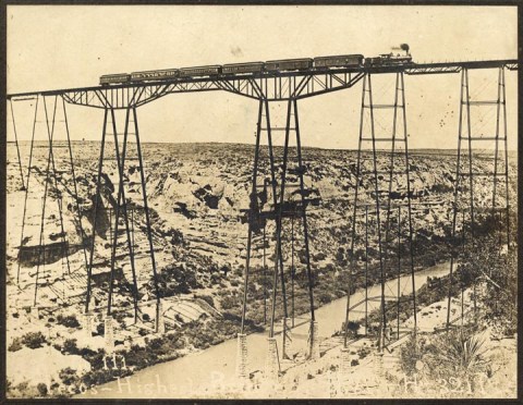 Once The Tallest Bridge In America, Texas' Pecos High Bridge Was A True Feat Of Engineering