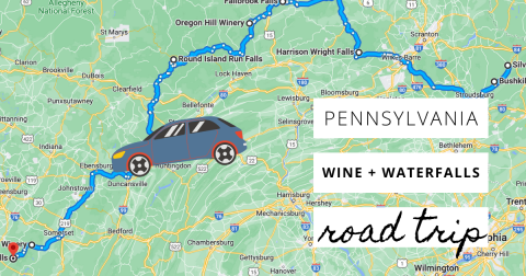 Explore Pennsylvania's Best Waterfalls And Wineries On This Multi-Day Road Trip