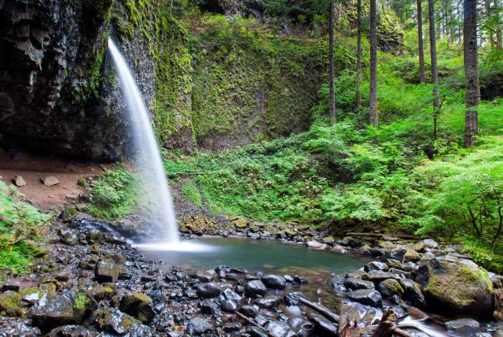 Ponytail Falls Oregon