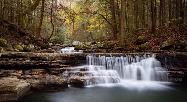 With Stream Crossings and A Waterfall, The Little-Known Prater Place And Hemlock Falls Trail In Tennessee Is Unexpectedly Magical